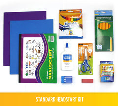 Headstart Kit - standard school supplies for headstart students